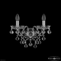 Бра хрустальное Bohemia IVELE Crystal 1409B/2/160/XL Ni