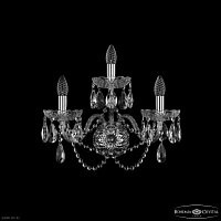 Бра хрустальное Bohemia IVELE Crystal 1402B/2+1/195/XL Ni