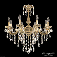 Подвесная хрустальная люстра Bohemia Ivele Crystal 75101/8/210 B FP