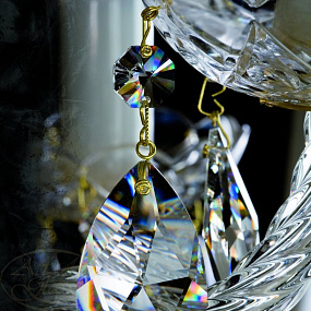 Люстра подвесная ARTGLASS CARMEN FULL CUT R14 CE