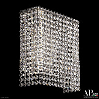 Бра хрустальное светодиодное APL LED Sicilia SH500.B1.25-27.A.Ni.4000