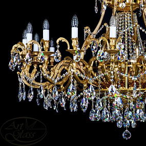Люстра большая ARTGLASS LYRA 1420x1100 CE