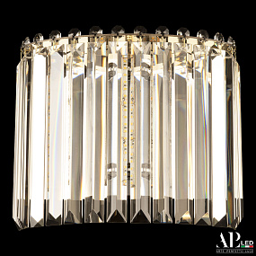 Бра хрустальное светодиодное APL LED Sicilia SH500.B7.25-20.A.Gd.3000