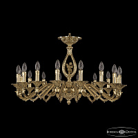 Подвесная хрустальная люстра Bohemia Ivele Crystal Verona 72402/16/300 G FA1B