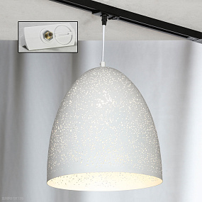 Трековый подвесной светильник Lussole Loft PORT CHESTER LSP-9891-TAW