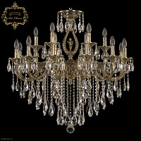 Большая хрустальная люстра Bohemia Art Classic 31.1401.12+6.300.B.GB.FA10M