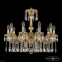 Подвесная хрустальная люстра Bohemia Ivele Crystal 75101/10/210 A G