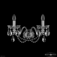 Бра хрустальное Bohemia IVELE Crystal 1402B/2/195/XL Ni