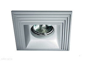 Встраиваемый гипсовый светильник Donolux Decoro DL208G