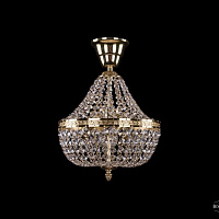 Хрустальный подвесной светильник (Груша) Bohemia IVELE Crystal 2160/25/G