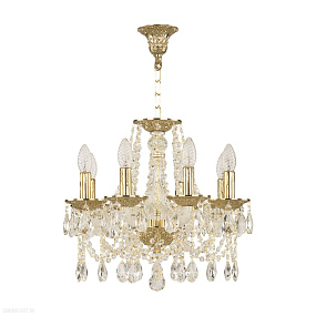 Хрустальная подвесная люстра Bohemia IVELE Crystal 1607/8/141 G