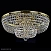 Хрустальная потолочная люстра ArtGlass GERTA DIA 600 POLISHED CE