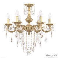 Хрустальная подвесная люстра Bohemia IVELE Crystal AL78101/6/175 B AG