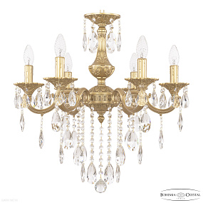 Хрустальная подвесная люстра Bohemia IVELE Crystal AL78101/6/175 B AG