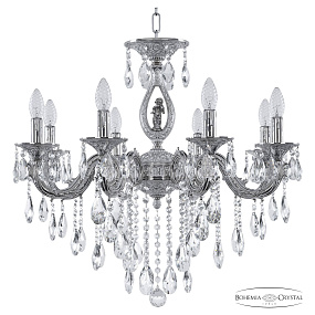 Подвесная хрустальная люстра Bohemia Ivele Crystal Florence 71401/8/210 B NW FA4S