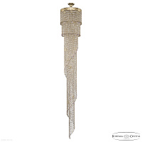 Каскадная хрустальная люстра Bohemia IVELE Crystal 83111/40IV-250 G R801