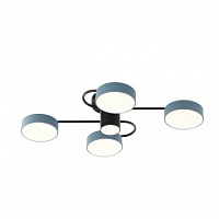 Потолочная светодиодная люстра Arte Milano 253039/4+1 Bk/Gr
