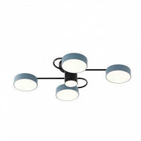 Потолочная светодиодная люстра Arte Milano 253039/4+1 Bk/Gr