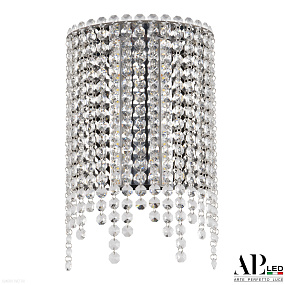 Бра хрустальное светодиодное APL LED Sicilia SH500.B5.20-32.B.Ni.4000