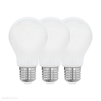 Комплект из 3х светодиодных ламп А60, 7W(E27), 2700K EGLO LM_LED_E27 12809