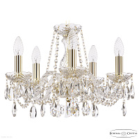 Хрустальная подвесная люстра Bohemia IVELE Crystal 116/5/141 G