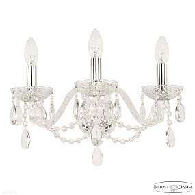 Бра хрустальное Bohemia IVELE Crystal 116B/3/165 Ni