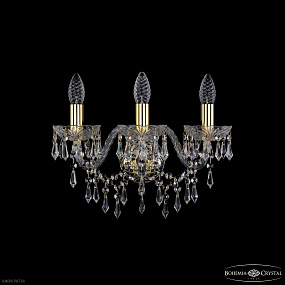 Бра с хрусталем Bohemia IVELE Crystal 1403B/3/160 G