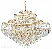 Большая хрустальная люстра Odeon Light WAYTA 5073/25