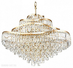 Большая хрустальная люстра Odeon Light WAYTA 5073/25