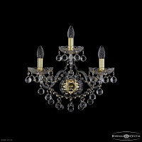 Бра с хрусталем Bohemia IVELE Crystal 1409B/2+1/195/XL G
