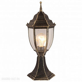 Наземный низкий светильник Arte Lamp A3151FN-1BN