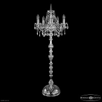 Хрустальный торшер Bohemia IVELE Crystal 1413T1/5/141-120 Ni