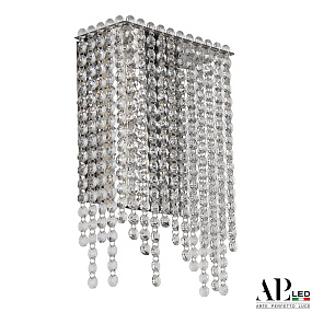 Бра хрустальное светодиодное APL LED Sicilia SH500.B1.20-32.B.Ni.4000