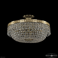 Хрустальная потолочная люстра Bohemia IVELE Crystal 19011/45IV G