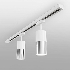 Трековый светодиодный светильник для однофазного шинопровода Elektrostandard Double Topper LTB27