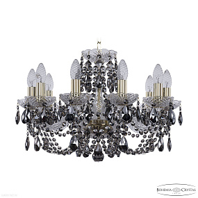 Хрустальная подвесная люстра Bohemia IVELE Crystal 1406/10/195 G R781