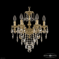 Подвесная хрустальная люстра Bohemia Ivele Crystal 75102/6/125 B G