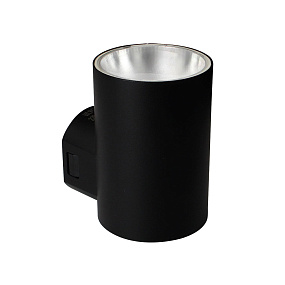 Уличный настенный светодиодный светильник Arte Lamp A6109AL-1BK