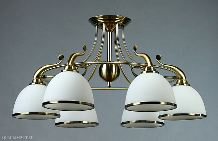 Люстра потолочная BRIZZI 02401 MA02401CB/006 Bronze