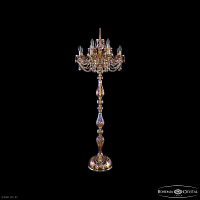 Торшер с хрусталем Bohemia IVELE Crystal 1406T1/8+4/195-165 G M777