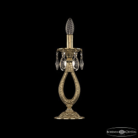 Настольная лампа с хрусталем Bohemia Ivele Crystal Florence 71300L/1-33 G