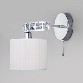 Бра с абажуром Eurosvet Salina 60104/1 хром