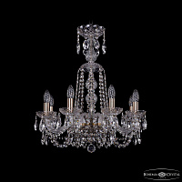 Хрустальная подвесная люстра Bohemia IVELE Crystal 1402/8/195/XL-65 Pa