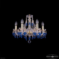 Хрустальная подвесная люстра Bohemia IVELE Crystal 1410/6/160 G V3001