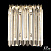 Бра хрустальное светодиодное APL LED Sicilia SH500.B6.16-20.A.Gd.3000