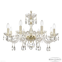 Хрустальная подвесная люстра Bohemia IVELE Crystal 117/8/240 G