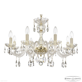 Хрустальная подвесная люстра Bohemia IVELE Crystal 117/8/240 G