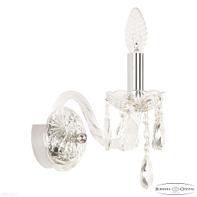 Бра хрустальное Bohemia IVELE Crystal 101B/1/141 Ni
