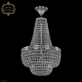 Хрустальная подвесная люстра Bohemia Art Classic 21.101.H2.35SP.Ni
