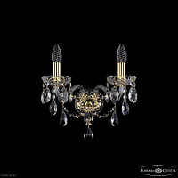 Бра с хрусталем Bohemia IVELE Crystal 1415B/2/141 G